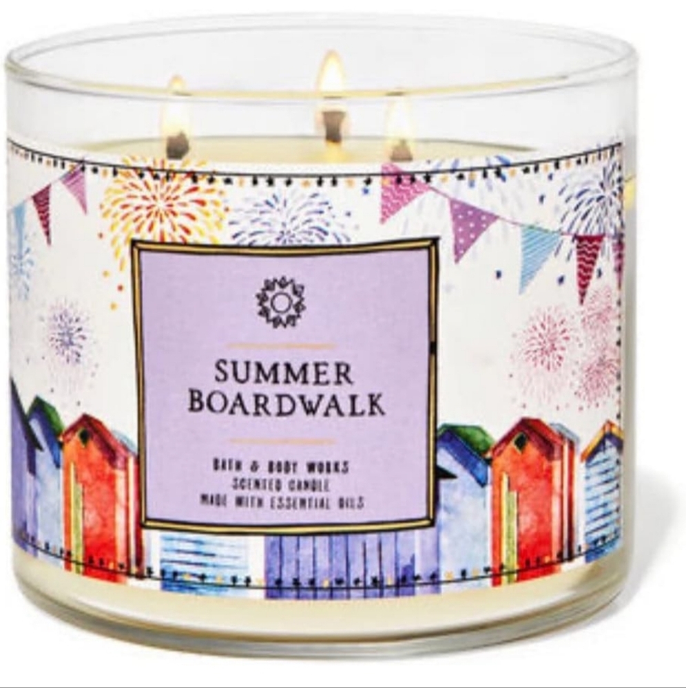 Bath & Body Works Summer Boardwalk Scented Candle